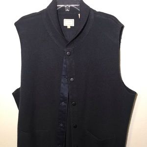 Haggar Men's NavyBlueSleeveless Sweater Vest Sz XL